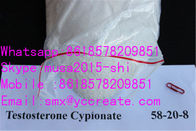 Testosterone Cypionate Assay 99.5% Raw White crystalline Steroids  Powder /1045-69-8