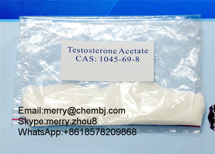 Test Ace Steroid Powder Testosterone Acetate For Muscle Building CAS 1045-69-8
