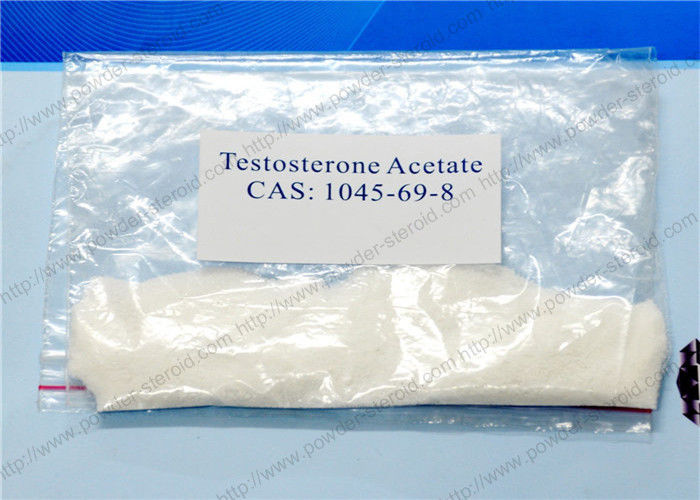 Injectable Protein Assimilation Testosterone Steroids Testosterone Acetate CAS 1045-69-8