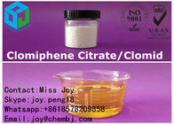 Clomifene Citrate Clomiphene Powder Clomid 50mg / ml CAS 50-41-9 Top Antiestrogen