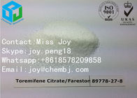 Toremifene Citrate Fareston CAS 89778-27-8 Antiestrogen Cancer Treatment Steroid Powder