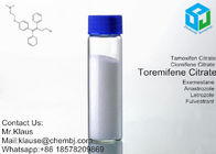 Anti Estrogen Toremifene Citrate / Fareston Raw Steroid Powder 99% CAS 89778-27-8