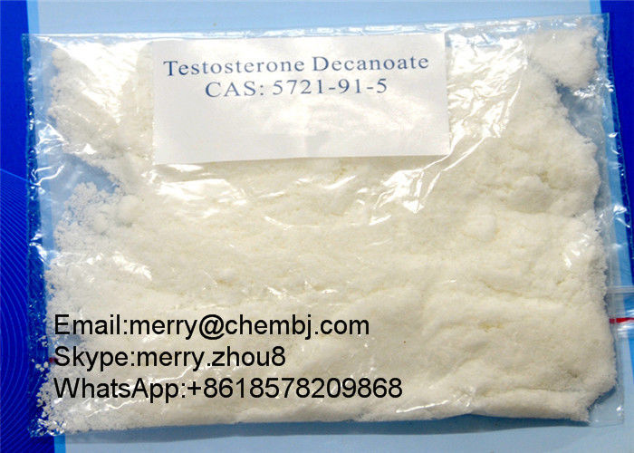 Test Deca Steroid Raw Powder Testosterone Decanoate For Muscle Gaining CAS 5721-91-5