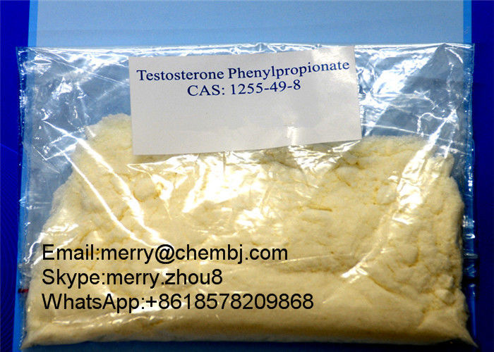 Test Phen Steroid High Purity Powder Testosterone Phenylpropionate For Muscle Gaining 1255-49-8
