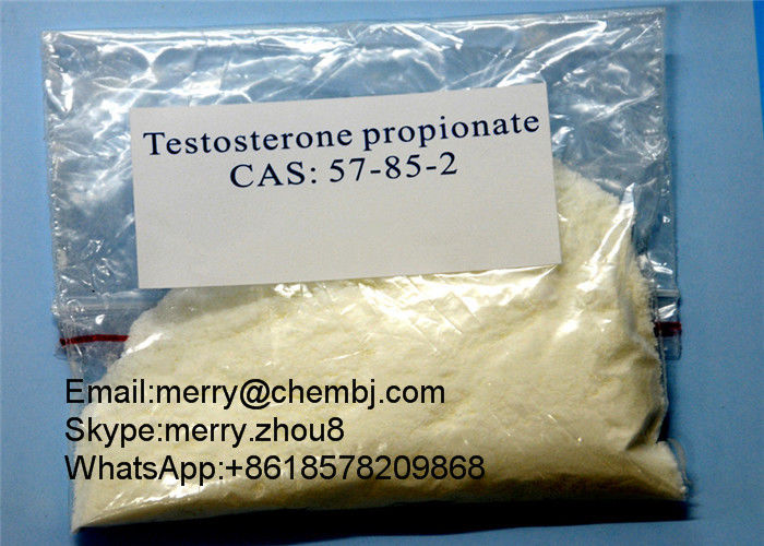 Test Prop Steroid Powder Testosterone Propionate For Muscle Gaining CAS 57-85-2