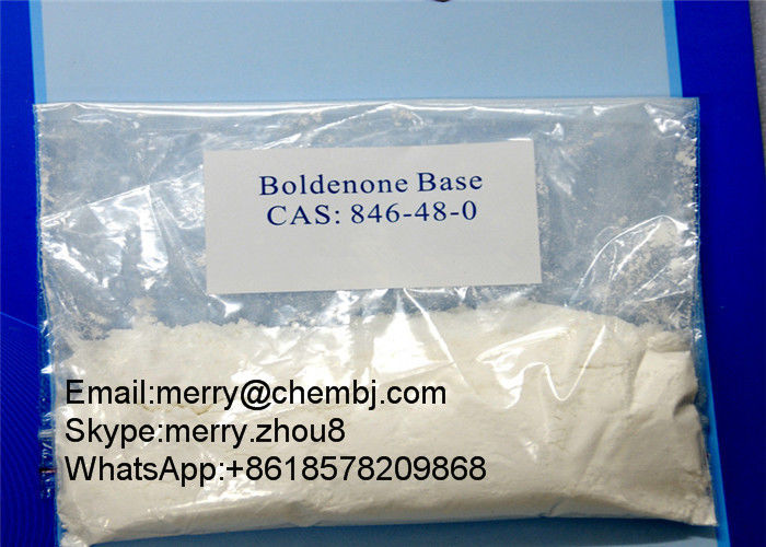 Medical Raw Powder Boldenone Base Legal Steroids For Muscle Building CAS 846-48-0