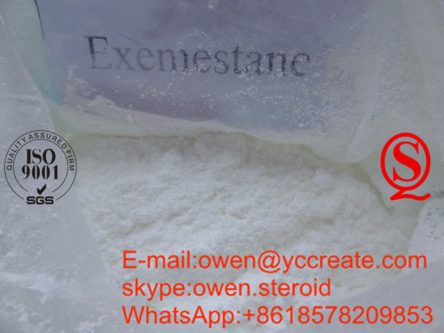 Exemestane Anti Estrogen Steroids Raw Powder Aromasin 25mg Hormone Anticarcinogen