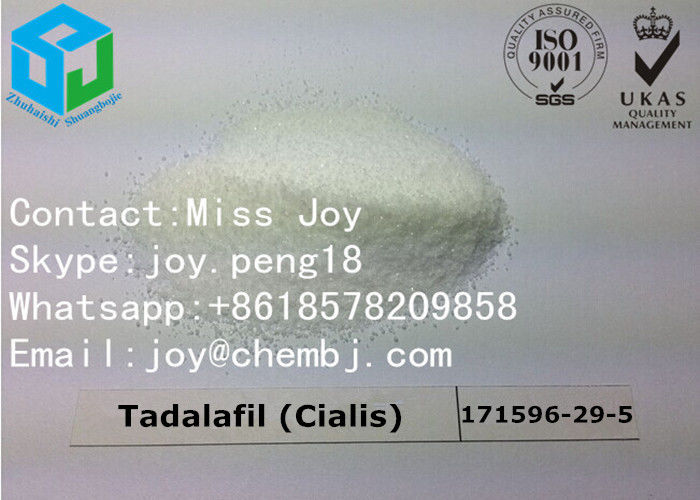 Effective Enhancement Male Sex Hormones Powder 99.82% Tadalafil / Cialis CAS 171596-29-5