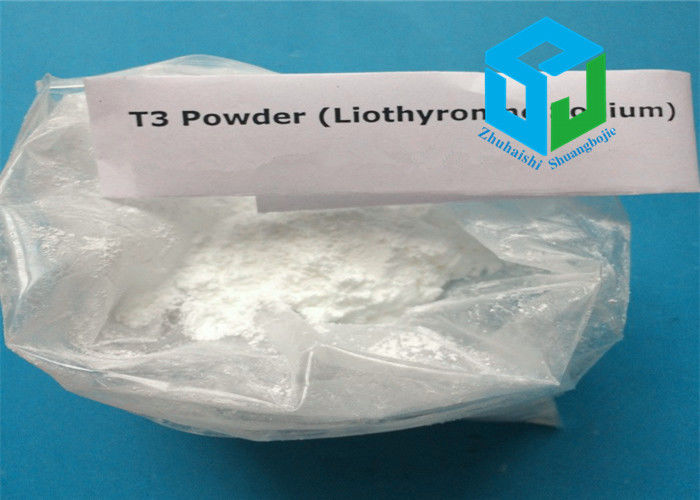 Liothyronine Sodium Anti - aging Steroids Raw Powder 55-06-1 For Hypothyroidism Treatment