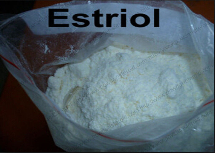 Pharmaceutical Grade Hormones White Raw Steroid Powder Estriol CAS 50-27-1