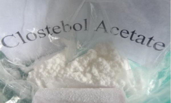 White Powder 855-19-6 Testosterone Steroids Clostebol Acetate C21H29ClO3