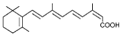 ACCUTANE® (isotretinoin) Structural Formula Illustration