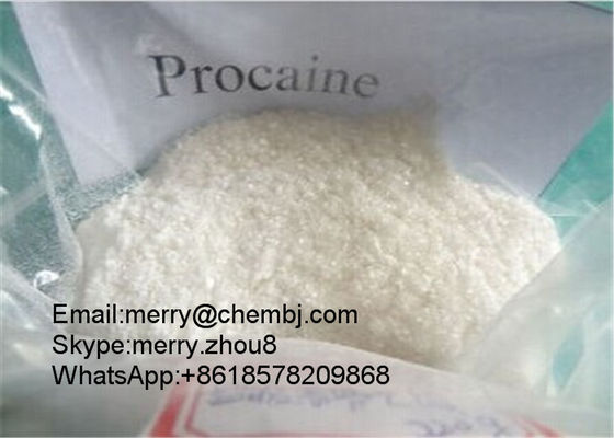 Local Anethtic Pharma Raw Powder Procaine For Pain Killer CAS 59-46-1