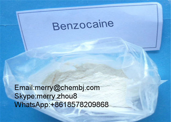 Pharma Raw Powder Topical Analgesic Benzocaine For Pain Killer CAS 94-09-7