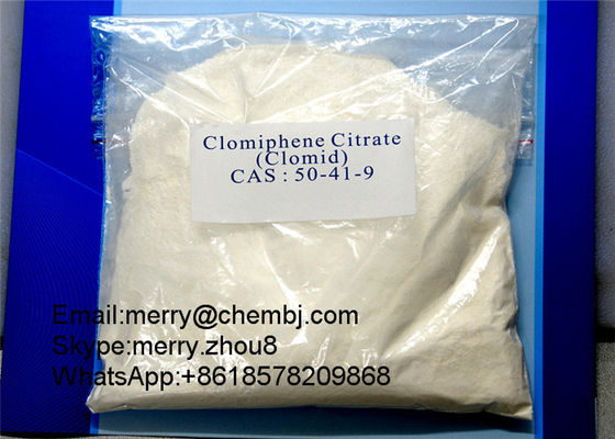Anti-Estrogen Steroid Powder Clomifene Citrate (Clomid) For Cancer Treatment CAS 50-41-9