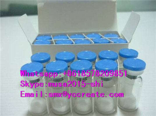 87616-84-0 Peptide Ghrp-6 5mg/Vials Acetate Peptide and Human  White crystalline Steroid