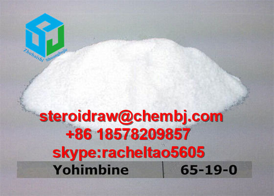 Yohimbine Hydrochloride Sex Steroid Hormones Corynine Aphrodine Powder CAS 65-19-0