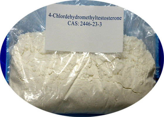 High Purity Raws Oral Turinabol / 4-Chlordehydromethyltestosterone CAS 2446-23-3