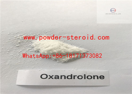 Raw Steroid Hormone Powder Oxandrolone Anavar , 303-42-4 muscle gaining supplement